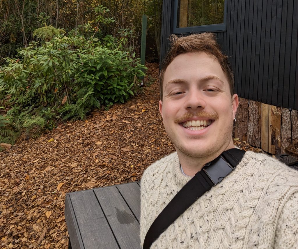 Photograph of Hugh O'Keeffe to accompany his blog spotlight